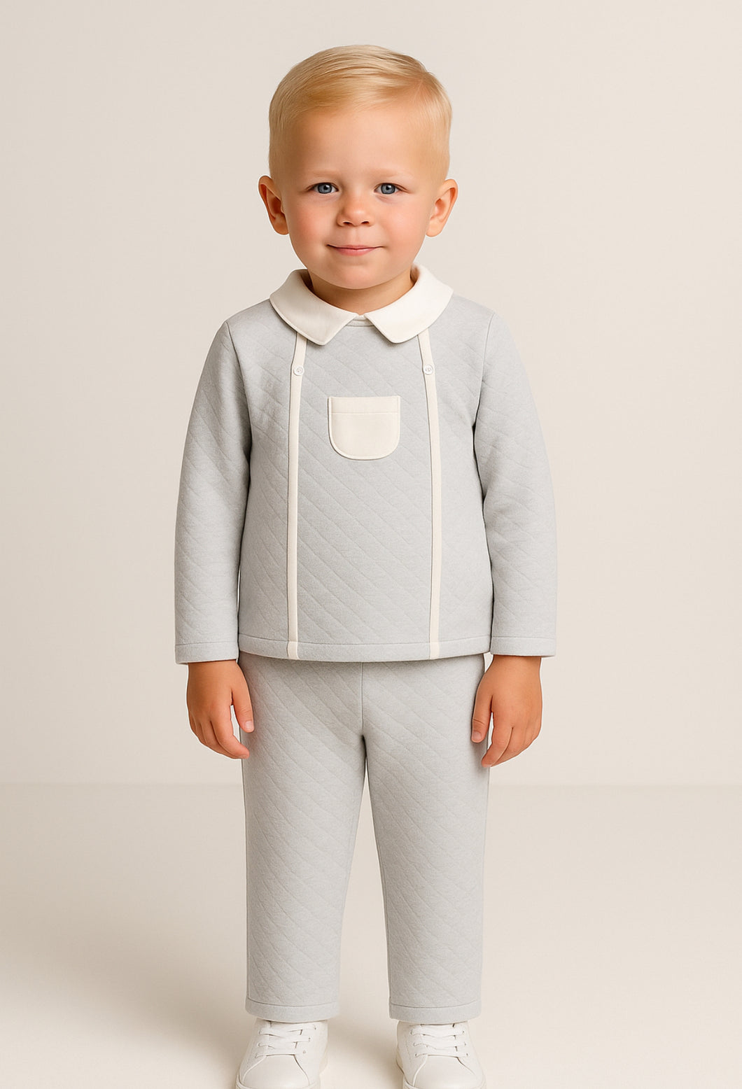 Deolinda Boys Smart Blue Tracksuit