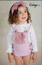 Load image into Gallery viewer, Rahigo Girls 3 Piece Hbar Set with Socks - Pink
