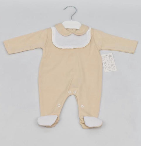 Baby Boys Baby Grow - Camel