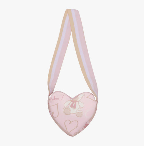 A DEE
Abstract Teddy Sasha Teddy Heart Bag - Beige