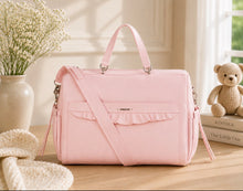 Load image into Gallery viewer, Mayoral Pink Logo Baby Changing Bag