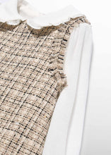 Load image into Gallery viewer, Pre-Order Abel &amp; Lula Girls' Tweed Pinafore Dress