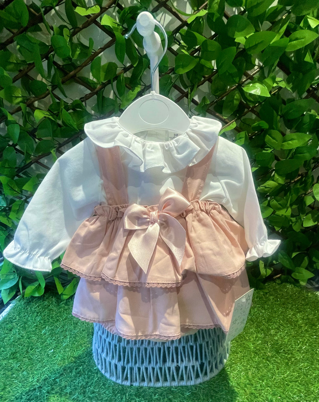 Baby Girls Romper Set - Pink