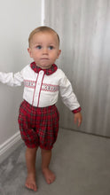 Load image into Gallery viewer, Pretty Originals Boys Smocked Tartan Set