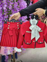 Load image into Gallery viewer, Girls 3 Piece Suit - Red