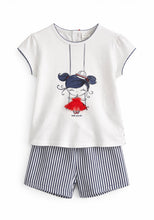 Load image into Gallery viewer, Girls Tutto Piccolo Short Sets