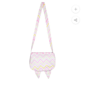 A Dee Chevron Bag - Bright White