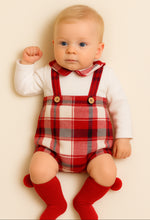 Load image into Gallery viewer, Boys Deolinda Hbar Tartan Set