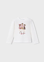 Load image into Gallery viewer, AW25 Girls Mayoral Top and Shorts Set Cherry