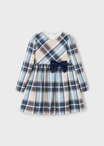 AW25 Girls Mayoral Dress - Navy