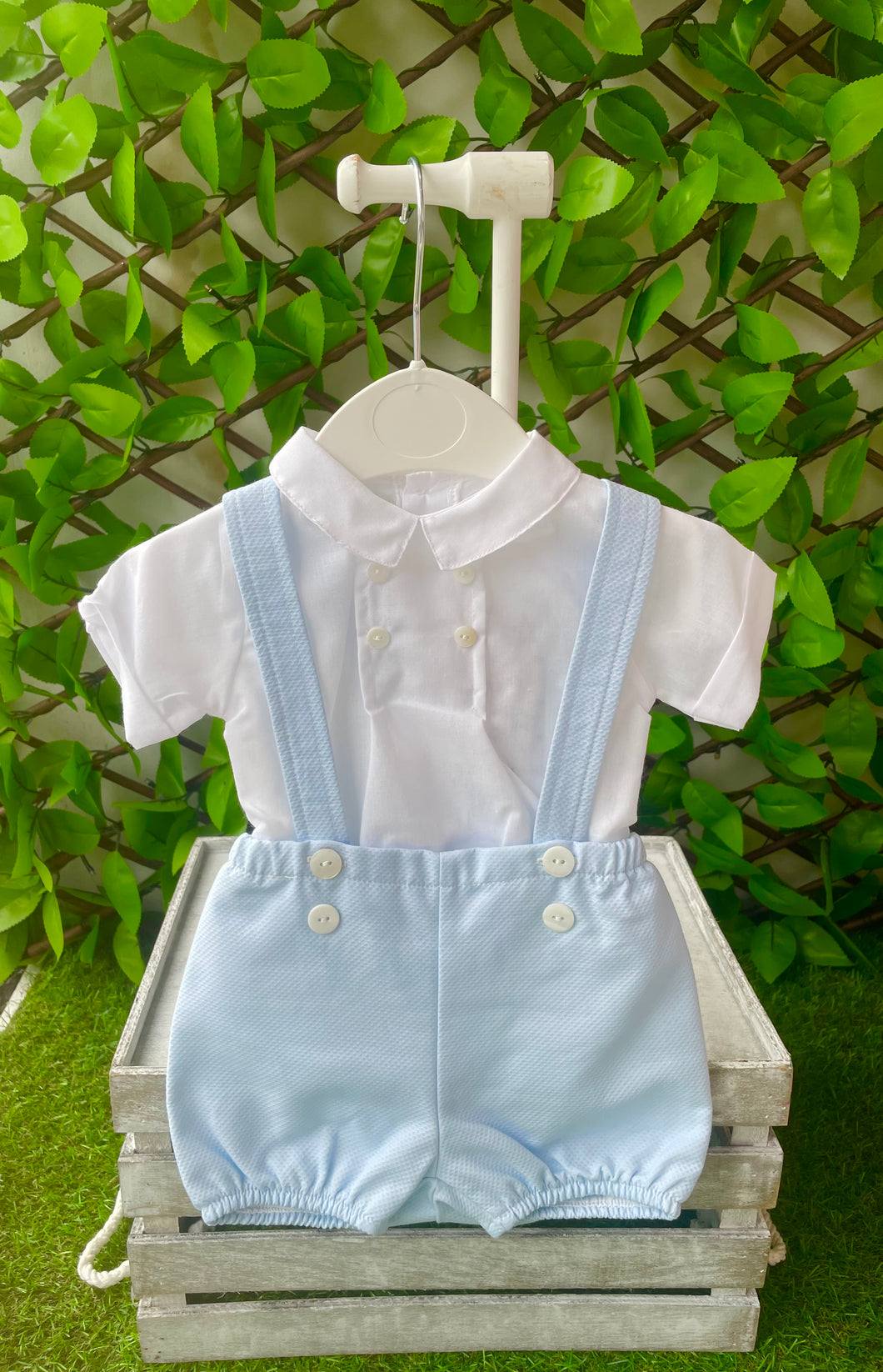 Baby Boys Hbar Set - Baby Blue