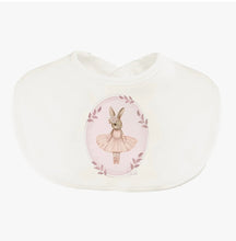 Load image into Gallery viewer, JAMIKS
Velour Eugenie Rabbit Bib - Pink