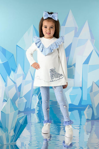 A DEE
A Dee On Ice Pearl Ice Skate Legging Set - Snow White