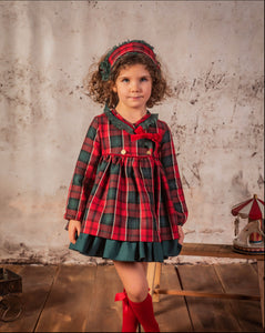 Babine Girl Tartan Dress