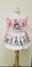 Load image into Gallery viewer, Neon Girls Teddy Skirt Set - Pink