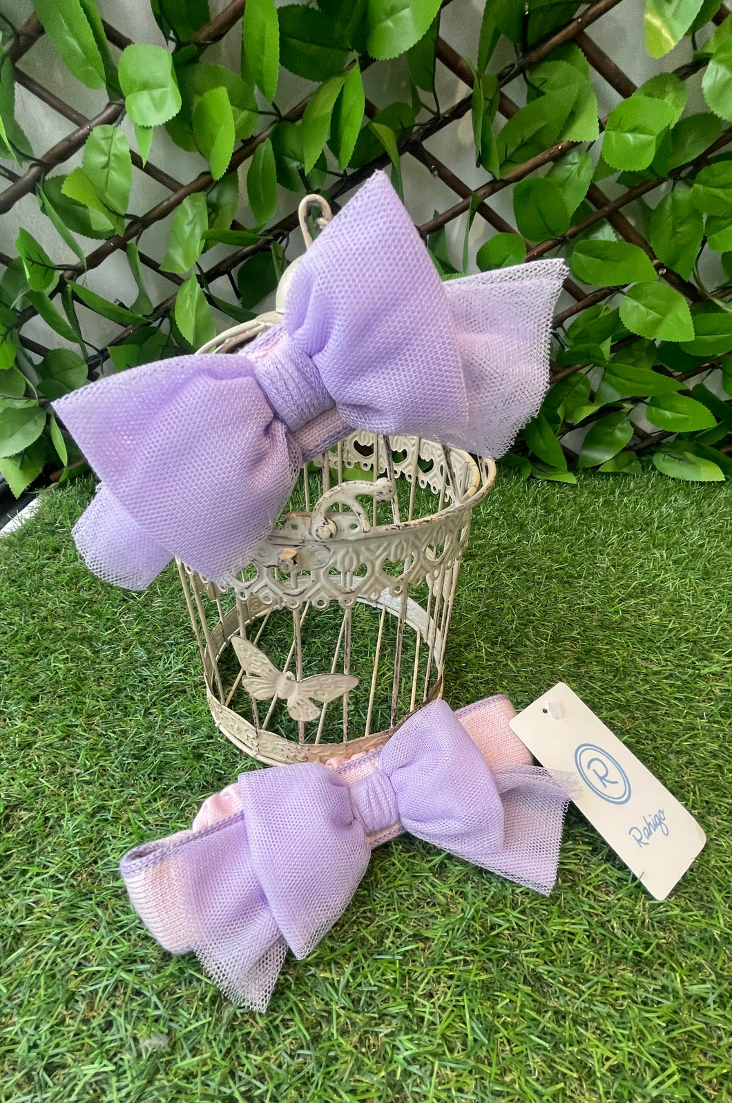 Rahigo Headband - Lilac & Pink