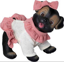 Load image into Gallery viewer, Little Black Dog with Dress