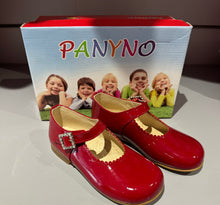 Load image into Gallery viewer, Panyno Girls Red Mary Jane’s
