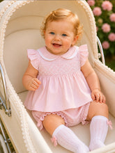 Load image into Gallery viewer, Deolinda Baby Girls Tina Smocked Dress &amp; Bloomers