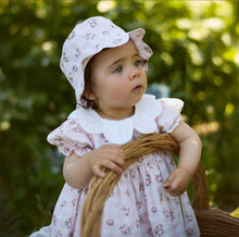 Load image into Gallery viewer, Deolinda Baby Girls Maria Pink Flower Dress and Bloomers
