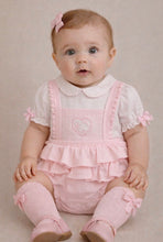 Load image into Gallery viewer, Pastel &amp; Co Helena Lovely Layette 2 Piece Romper - Pink 🩷