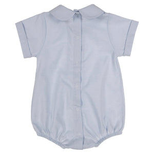 Rigola Baby Boys Organic Linen Romper - Sky Blue