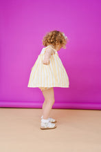 Load image into Gallery viewer, Deolinda Baby Girls Sunny Dress &amp; Bloomers - Yellow &amp; White
