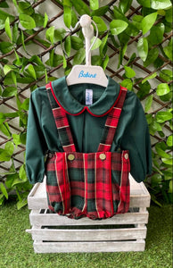 Babine Baby Boys Tartan H Bar Set