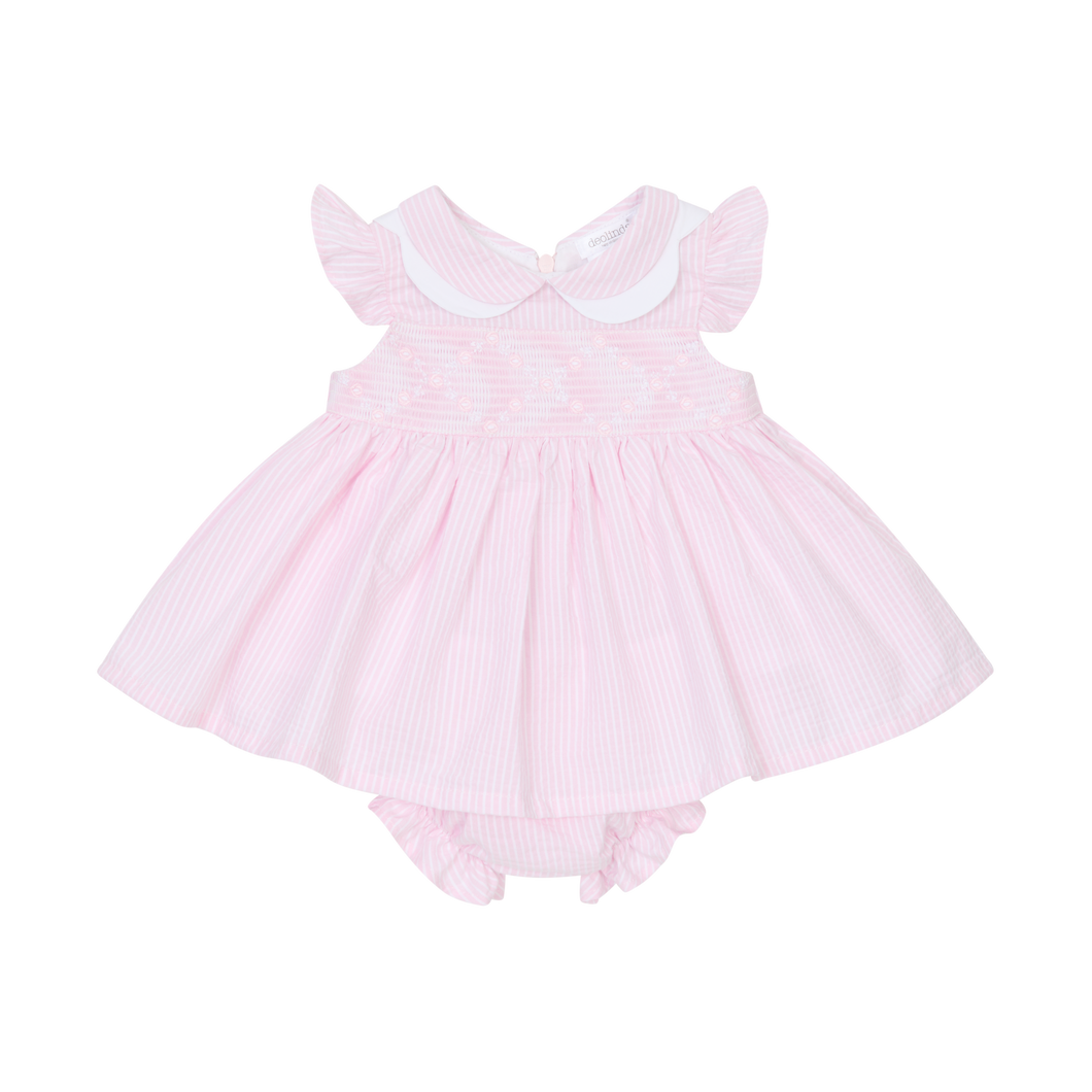 Deolinda Baby Girls Tina Smocked Dress & Bloomers