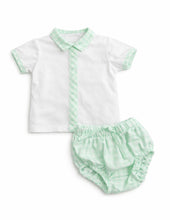 Load image into Gallery viewer, Pastels &amp; Co Ralph  Going Gingham T-Shirt &amp; Short Set - Blue 💚