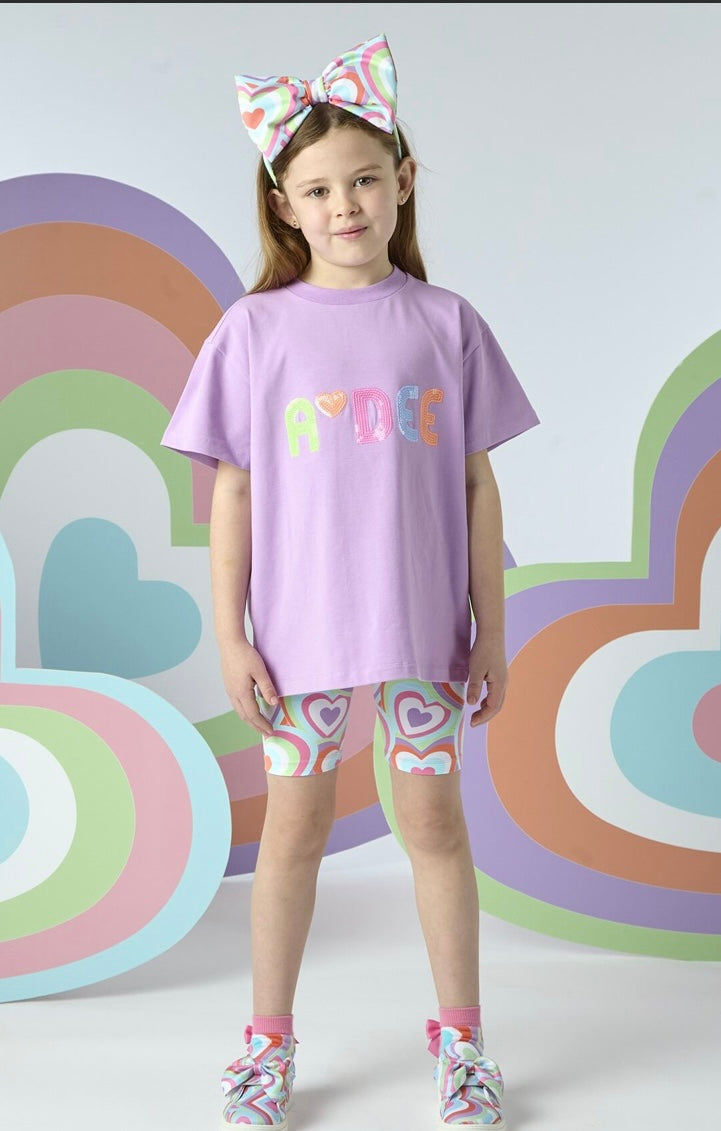 A Dee Ellie Cycling Short Set - Sweet Violet