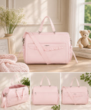 Load image into Gallery viewer, Mayoral Pink Logo Baby Changing Bag