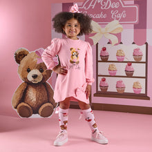 Load image into Gallery viewer, A Dee Girls Teddy Bear Bakery Michelle Dress - Rose Pink