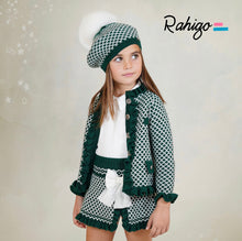 Load image into Gallery viewer, Rahigo Gils Five Piece Skirt Set - Green &amp; White