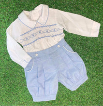 Load image into Gallery viewer, Boys Pretty Originals Smocked Short Set