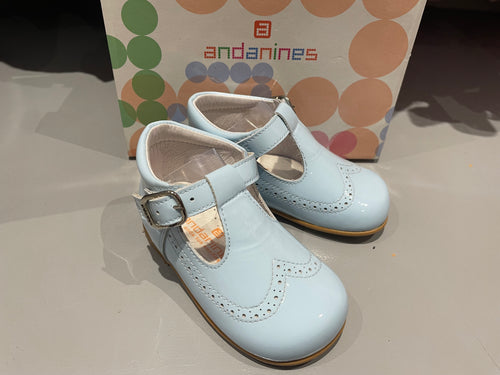 Andanines Boys Blue High Back Shoes