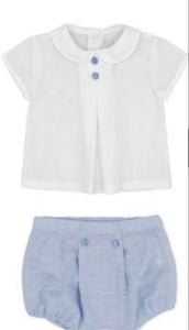 Rapife Baby Boys Waffle Jam Pant Set - Blue