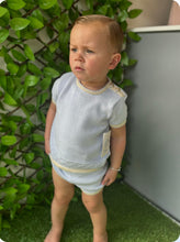 Load image into Gallery viewer, Rahigo Boys 2 Piece Knitted - Blue &amp; Cream