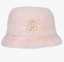 Load image into Gallery viewer, A DEE
Abstract Teddy Sylvia Faux Fur Bucket Hat - Baby Pink