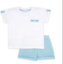 Load image into Gallery viewer, Rapife Baby Boys Turquoise Short Set