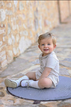 Load image into Gallery viewer, Rapife Baby Boys Stripped 2 Piece Jam Pant Set - Camel