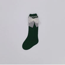 Load image into Gallery viewer, Rahigo Gils Five Piece Skirt Set - Green &amp; White