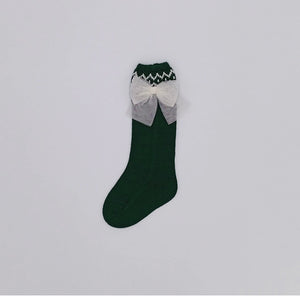 Rahigo Gils Five Piece Skirt Set - Green & White
