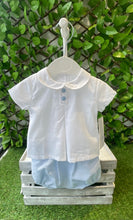 Load image into Gallery viewer, Rapife Baby Boys Waffle Jam Pant Set - Blue