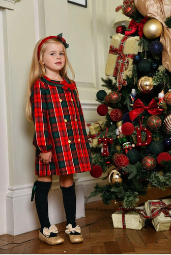 Babine Girl Tartan Dress