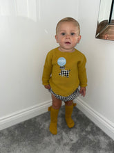 Load image into Gallery viewer, Julianna Boys 2 Piece Dog Set - Mustard