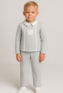 Deolinda Boys Smart Blue Tracksuit