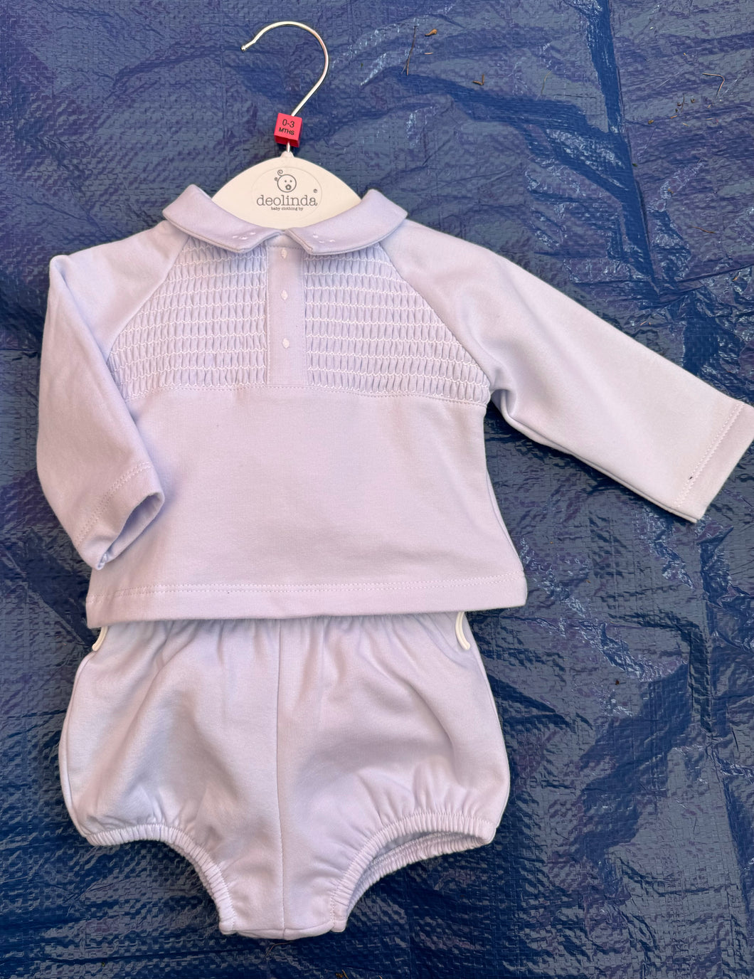 Deolinda Boys Jam Pant Set - Baby Blue
