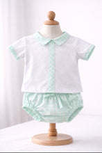 Load image into Gallery viewer, Pastels &amp; Co Ralph  Going Gingham T-Shirt &amp; Short Set - Blue 💚