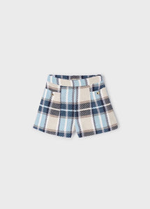 AW25 Girls Mayoral Top and Shorts Set Navy